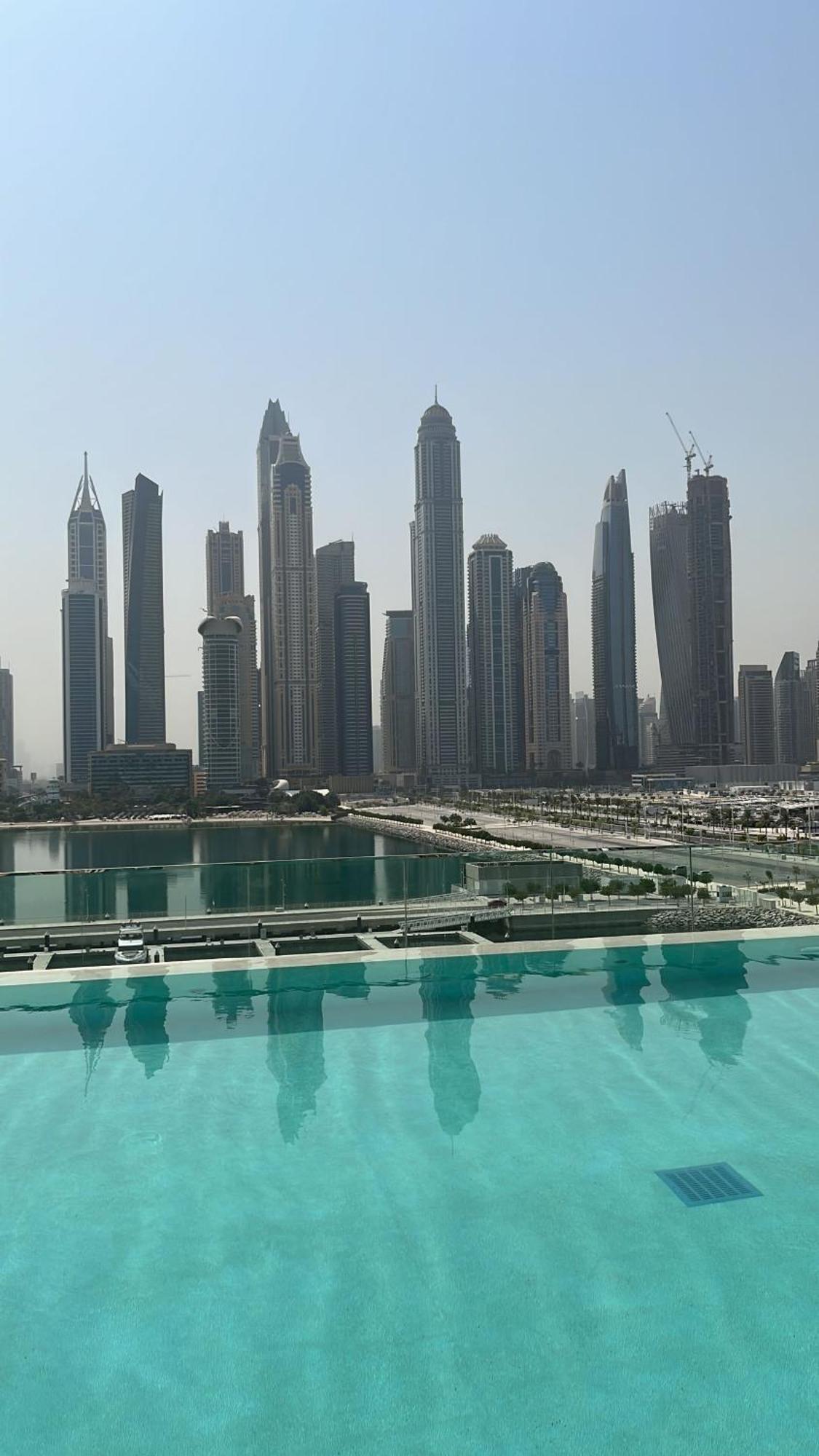 Silkhaus Palm View 1Bdr With Private Beach In Emaar Beachfront ดูไบ ภายนอก รูปภาพ