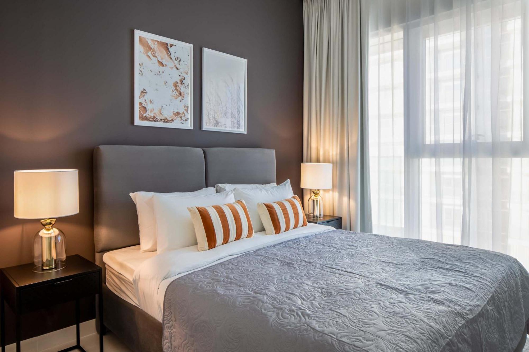 Silkhaus Palm View 1Bdr With Private Beach In Emaar Beachfront ดูไบ ภายนอก รูปภาพ