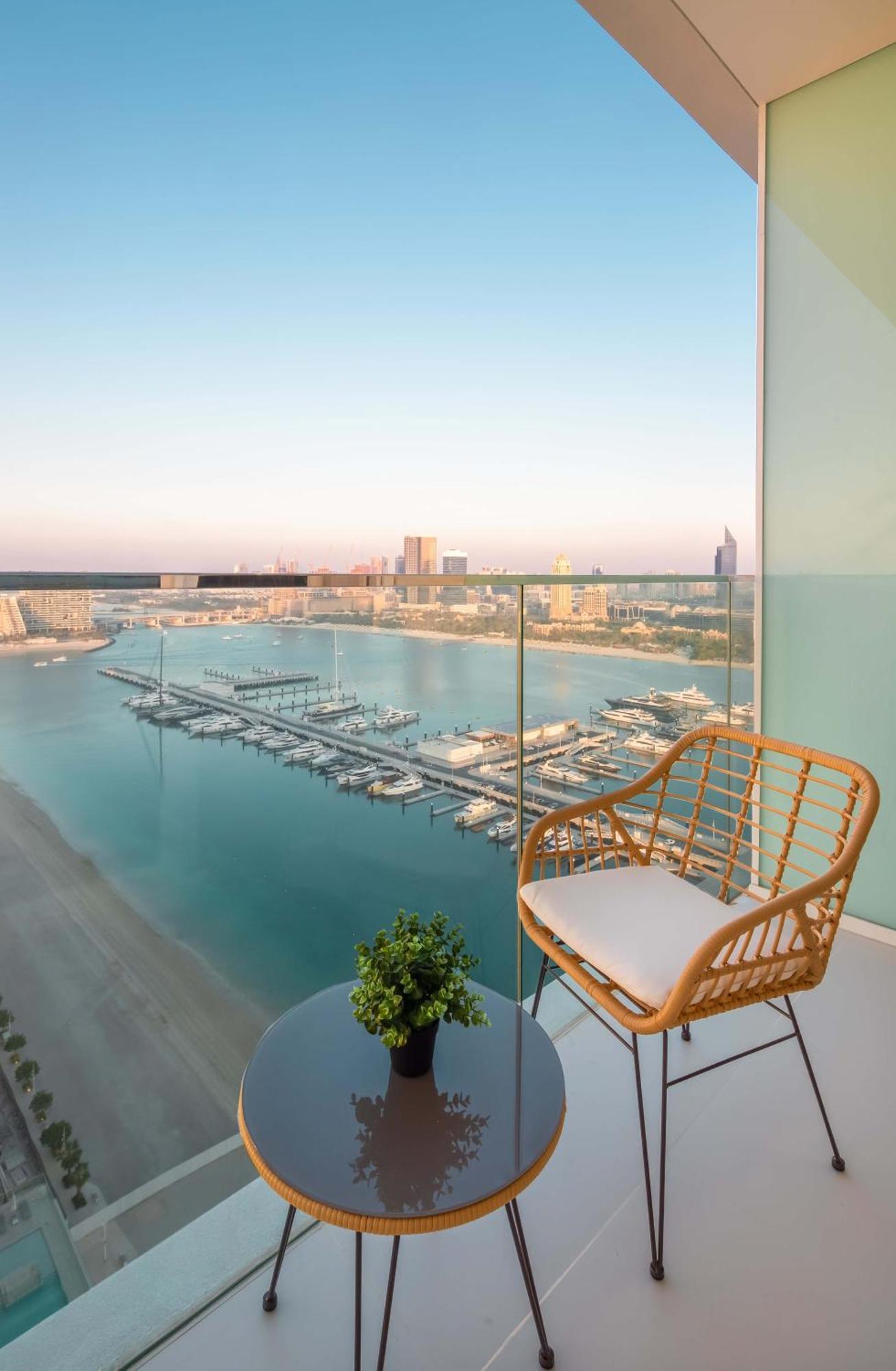 Silkhaus Palm View 1Bdr With Private Beach In Emaar Beachfront ดูไบ ภายนอก รูปภาพ