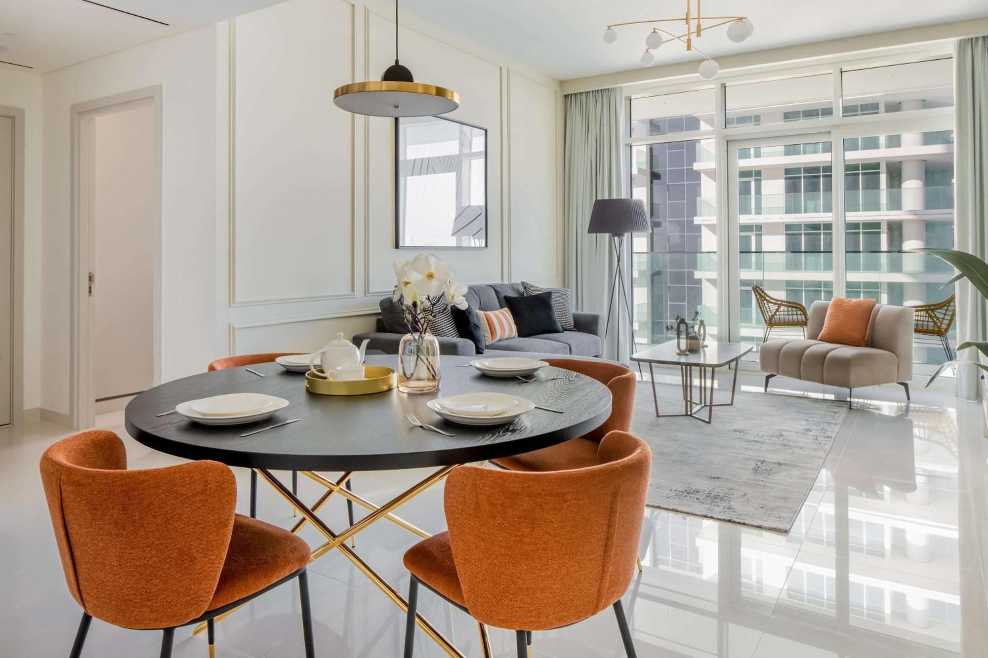Silkhaus Palm View 1Bdr With Private Beach In Emaar Beachfront ดูไบ ภายนอก รูปภาพ